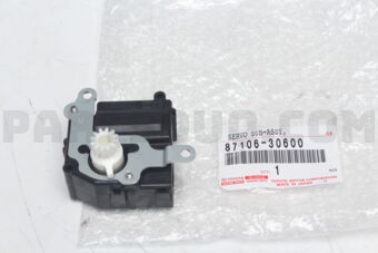 Toyota 8710630600 DAMPER SERVO SUB-ASSY, AIR CONDITIONER RADIATOR, NO.6