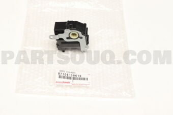Toyota 8710630610 DAMPER SERVO SUB-ASSY, AIR CONDITIONER RADIATOR, NO.2