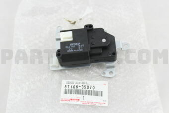 Toyota 8710635070 SERVO SUB-ASSY, DAMPER