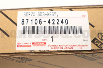 Toyota 8710642240 SERVO SUB-ASSY