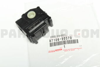 Toyota 8710650370 DAMPER SERVO SUB-ASSY, AIR CONDITIONER RADIATOR, NO.1