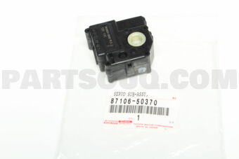 Toyota 8710650370 DAMPER SERVO SUB-ASSY, AIR CONDITIONER RADIATOR, NO.1
