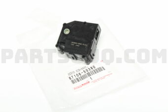 Toyota 8710650380 DAMPER SERVO SUB-ASSY, AIR CONDITIONER RADIATOR, NO.2