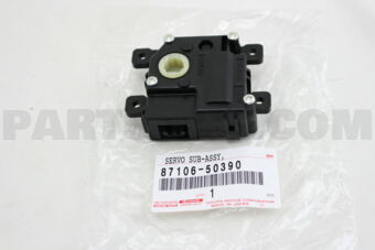 Toyota 8710650390 DAMPER SERVO SUB-ASSY, AIR CONDITIONER RADIATOR, NO.1