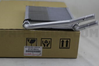 Toyota 871070K010 UNIT SUB-ASSY, HEATER RADIATOR