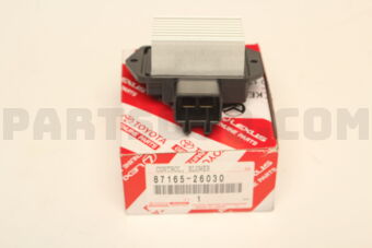 Toyota 8716526030 CONTROL, BLOWER