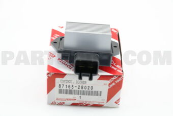 Toyota 8716528020 CONTROL, BLOWER MOTOR