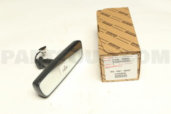 Toyota 878400W080 MIRROR ASSY, INNER