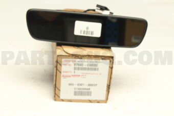 Toyota 878400W080 MIRROR ASSY, INNER