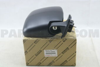 Toyota 8791026400 MIRROR ASSY, OUTER REAR VIEW, RH