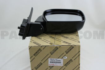 Toyota 8791035460 MIRROR ASSY, OUTER REAR VIEW, RH