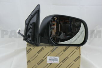 Toyota 8791042B20 MIRROR ASSY, OUTER REAR VIEW, RH