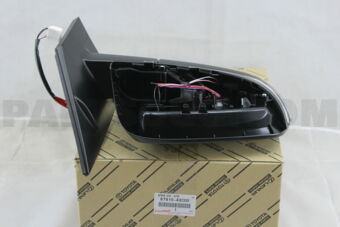 Toyota 8791042C00 MIRROR ASSY, OUTER REAR VIEW, RH