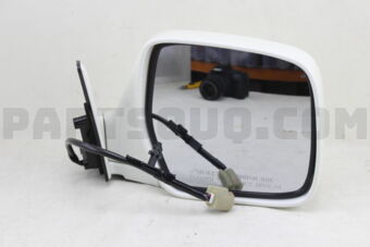 Toyota 879106019008 MIRROR ASSY, OUTER REAR VIEW, RH
