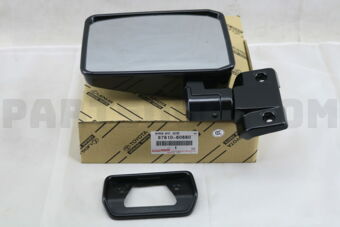 Toyota 8791060680 MIRROR ASSY, OU