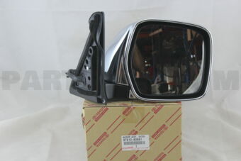 Toyota 8791060891 MIRROR ASSY, OUTER REAR VIEW, RH