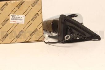 Toyota 879106A010 MIRROR ASSY, OUTER REAR VIEW, RH