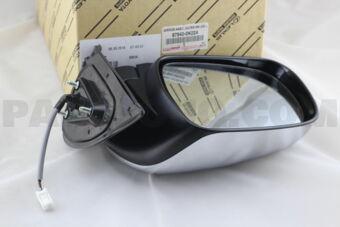 Toyota 879400K024 MIRROR ASSY, OUTER REAR VIEW, LH