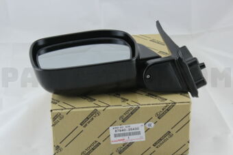 Toyota 8794035430 MIRROR ASSY, OUTER REAR VIEW, LH