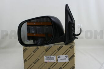 Toyota 8794042A90 MIRROR ASSY, OUTER REAR VIEW, LH