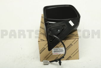 Toyota 8794060350 MIRROR ASSY, OUTER REAR VIEW, LH