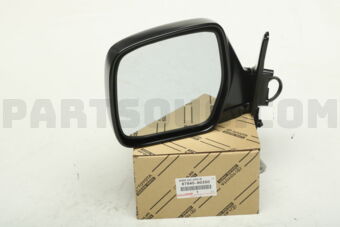 Toyota 8794060350 MIRROR ASSY, OUTER REAR VIEW, LH