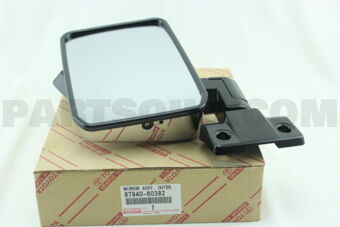 Toyota 8794060382 MIRROR ASSY, OUTER REAR VIEW, LH