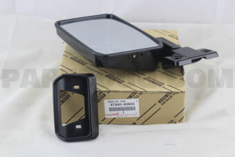 Toyota 8794060600 MIRROR ASSY, OUTER REAR VIEW, LH