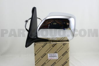 Toyota 8794060791 MIRROR ASSY, OUTER REAR VIEW, LH
