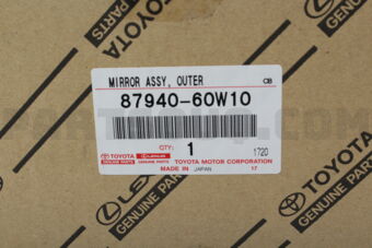 Toyota 8794060W10 MIRROR ASSY OUTER