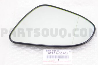 Toyota 8796133A01 MIRROR OUTER, LH