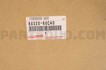 Toyota 8832060C40 COMPRESSOR ASSY