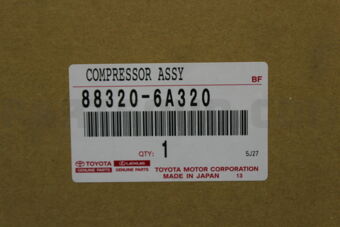Toyota 883206A320 COMPRESSOR ASSY, COOLER