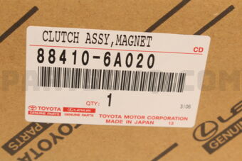 Toyota 884106A020 CLUTCH ASSY, MAGNET