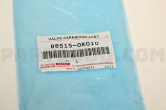 Toyota 885150K010 VALVE, REAR COOLING UNIT EXPANSION