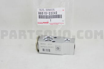 Toyota 8851522240 VALVE, COOLER EXPANSION