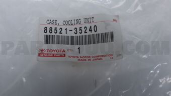 Toyota 8852135240 CASE SUB-ASSY, COOLING UNIT