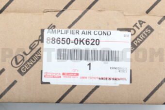 Toyota 886500K620 AMPLIFIER ASSY AIR
