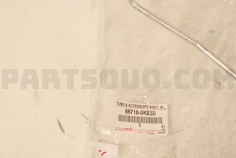 Toyota 887100KE50 TUBE & ACCESSORY ASS