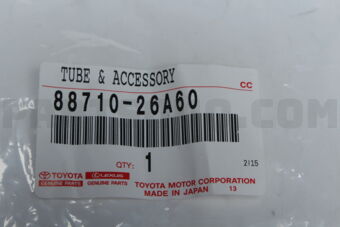 Toyota 8871026A60 TUBE & ACCESSORY