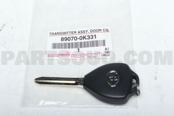 Toyota 890700K331 TRANSMITTER ASSY, DOOR CONTROL