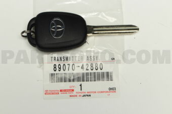 Toyota 8907042880 TRANSMITTER ASSY, DOOR CONTROL