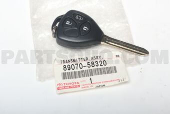 Toyota 8907058320 TRANSMITTER ASSY, DOOR CONTROL
