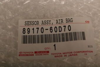 Toyota 8917060D70 SENSOR ASSY, AIR BAG