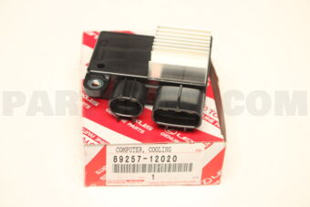 Toyota 8925712020 COMPUTER, COOLING FAN