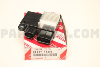 Toyota 8925712020 COMPUTER, COOLING FAN