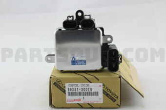 Toyota 8925730070 COMPUTER, COOLING FAN