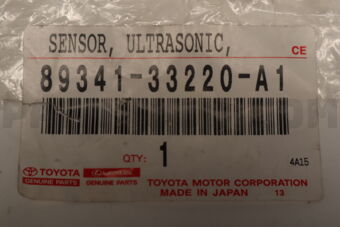 Toyota 8934133220A1 SENSOR, ULTRASONIC