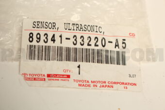 Toyota 8934133220A5 SENSOR ULTRASONIC