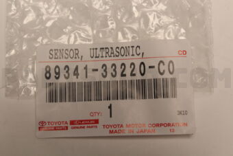 Toyota 8934133220C0 SENSOR, ULTRASONIC
